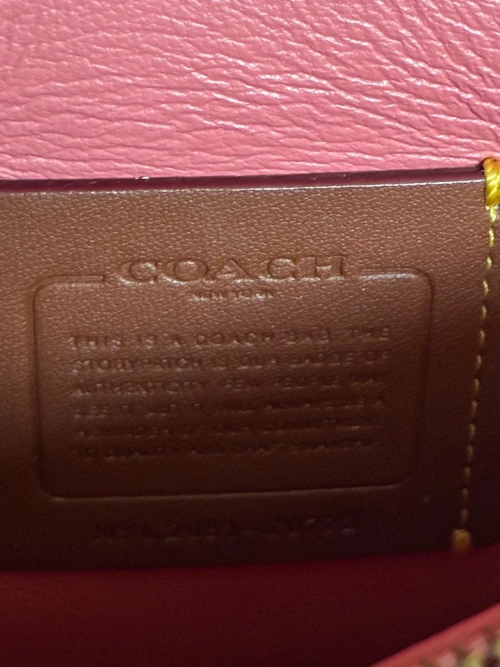 Coach Pink Pillow Tabby 26 - Picture 7 of 7